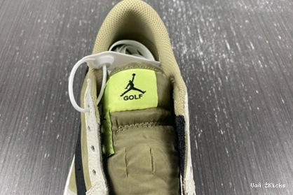 Bright Scott Olive Golf 1 Low 81 FZ3124-200 Retro Neutral Jordan Travis 0809